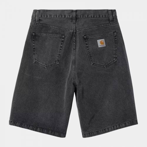 Carhartt WIP Landon Short - Black (Heavy Stone Washed)