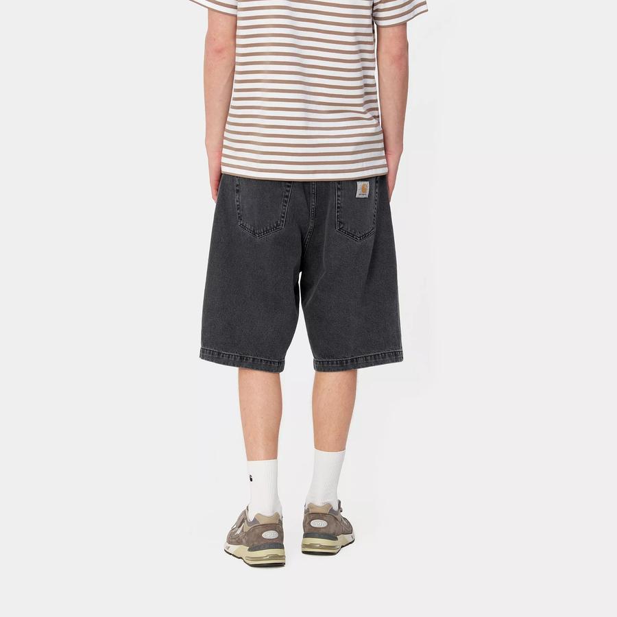 Carhartt WIP Landon Short - Black (Heavy Stone Washed)
