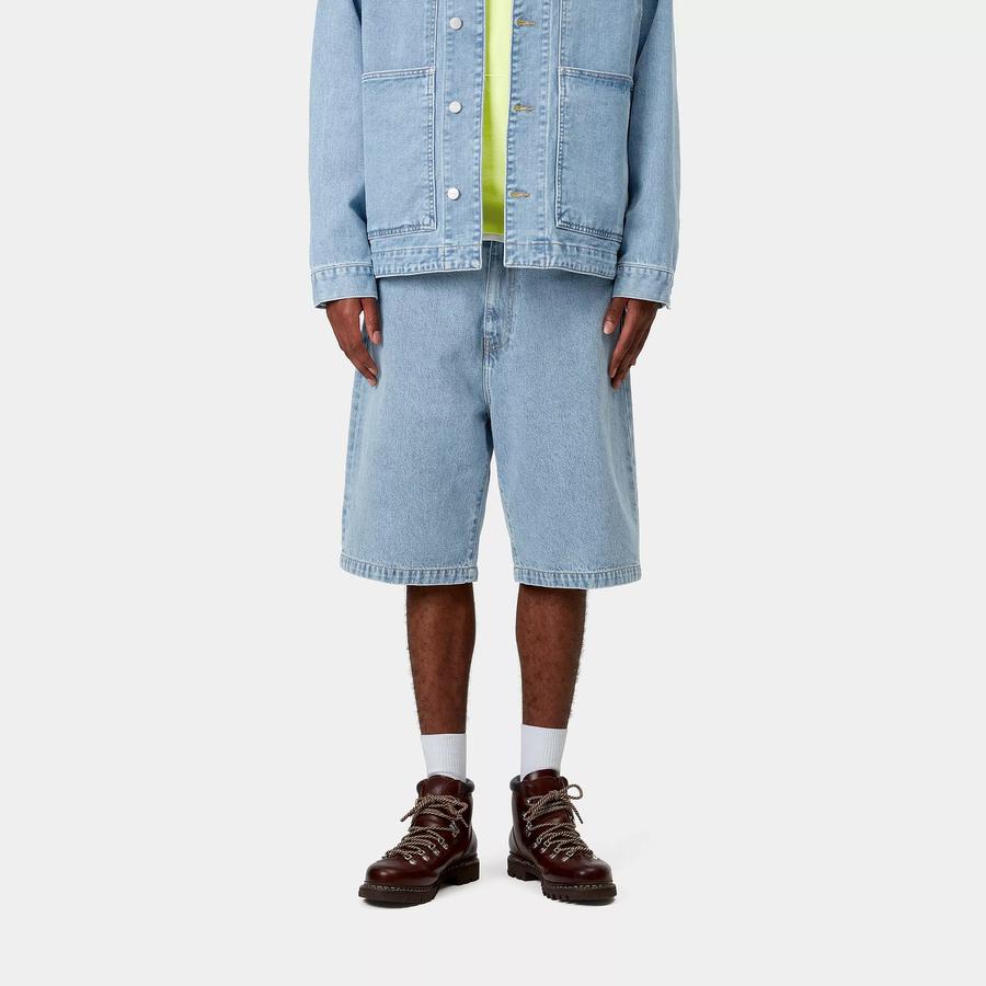 Carhartt WIP Landon Short - Blue (Bleached)
