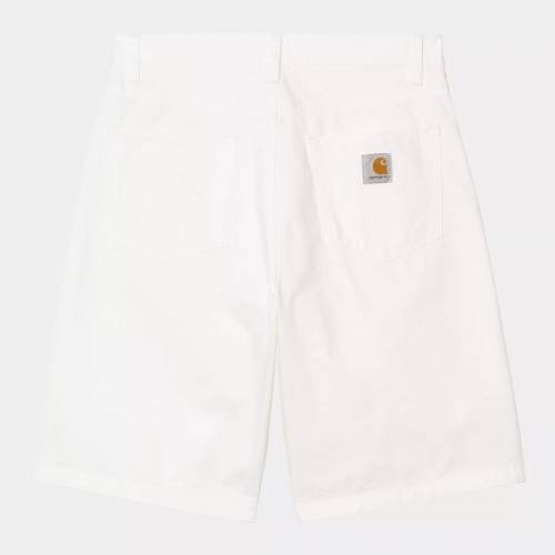 Carhartt WIP Landon Short - Off White (Rinsed)