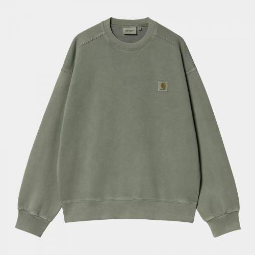 Carhartt WIP Nelson Sweatshirt - Park (Garment Dyed)