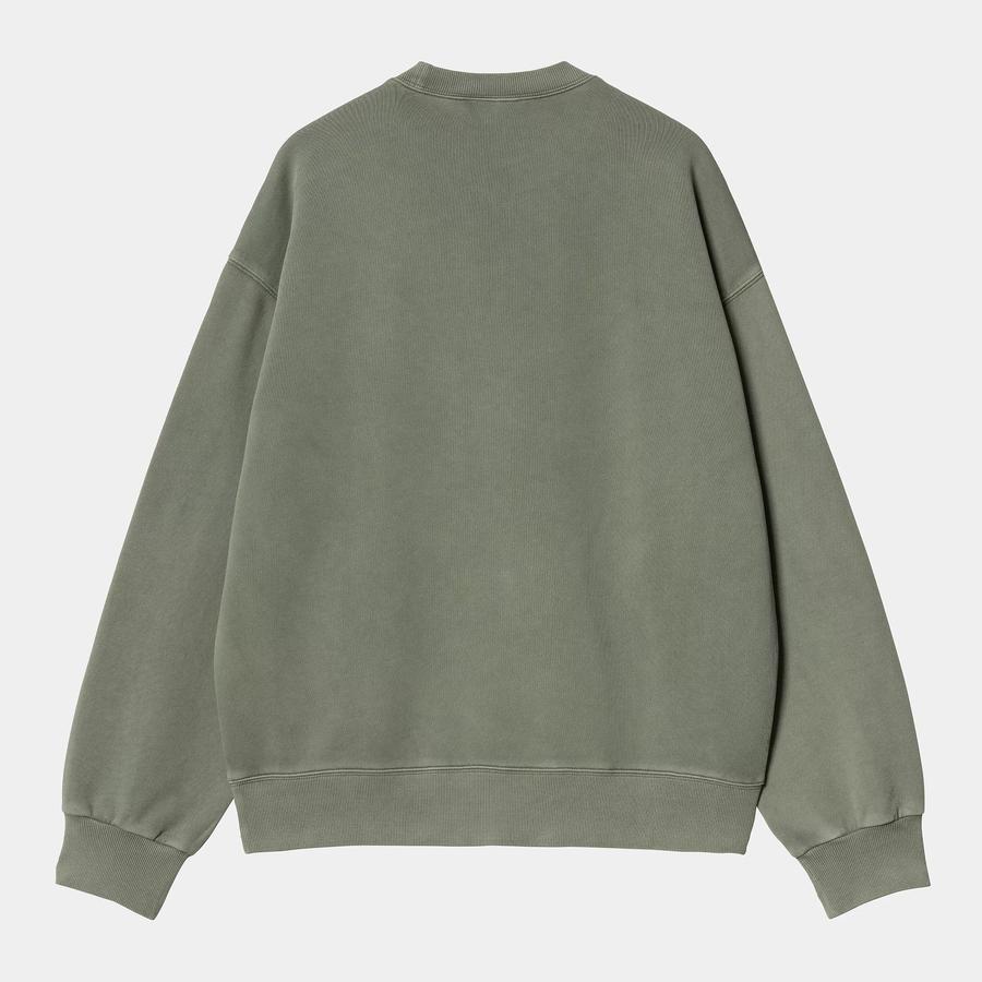 Carhartt WIP Nelson Sweatshirt - Park (Garment Dyed)