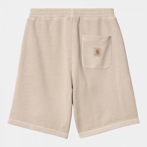 Carhartt WIP Nelson Sweat Short - Fleur De Sel (Garment Dyed)
