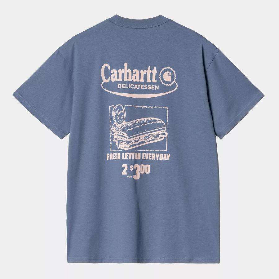 Carhartt WIP S/S Catalogue T-Shirt - Blue Iris / A...
