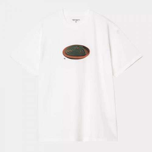 Carhartt WIP S/S Spiral T-Shirt - White