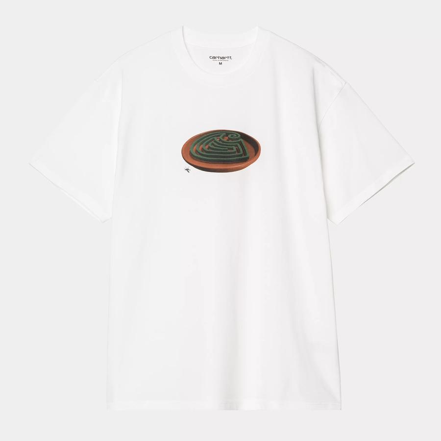 Carhartt WIP S/S Spiral T-Shirt - White