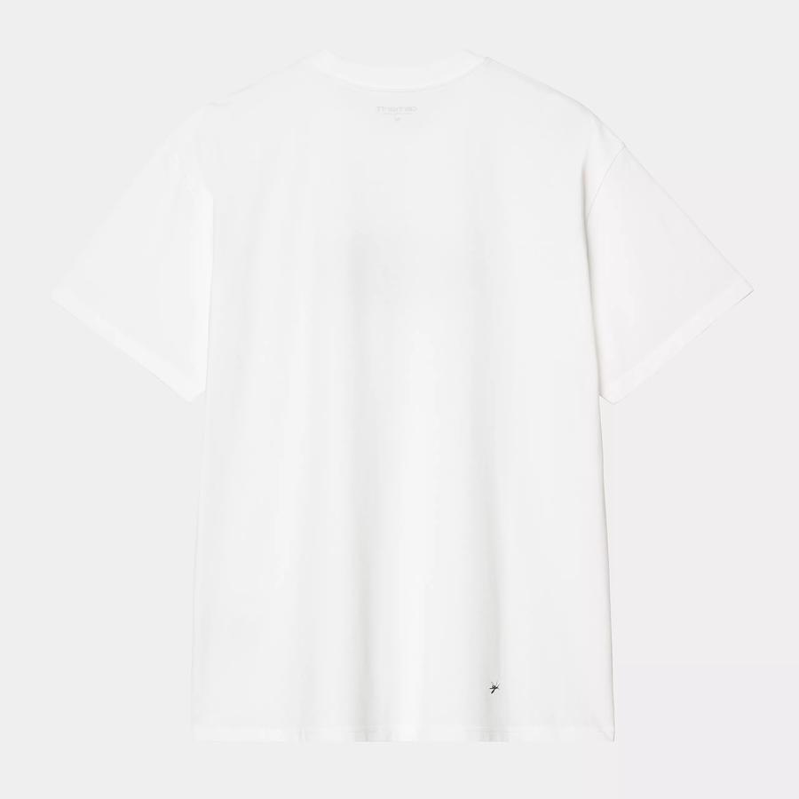 Carhartt WIP S/S Spiral T-Shirt - White