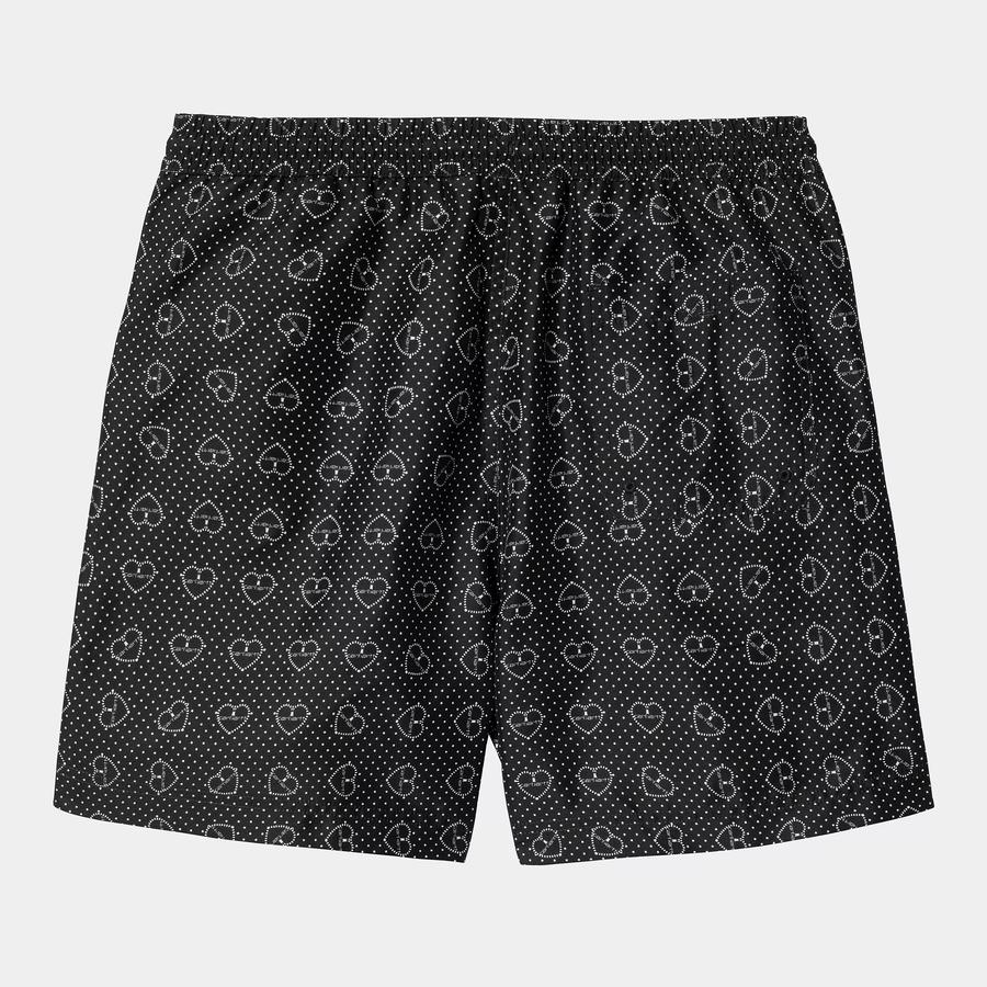 Carhartt WIP Slater Swim Trunks - Furoshiki Print / Black