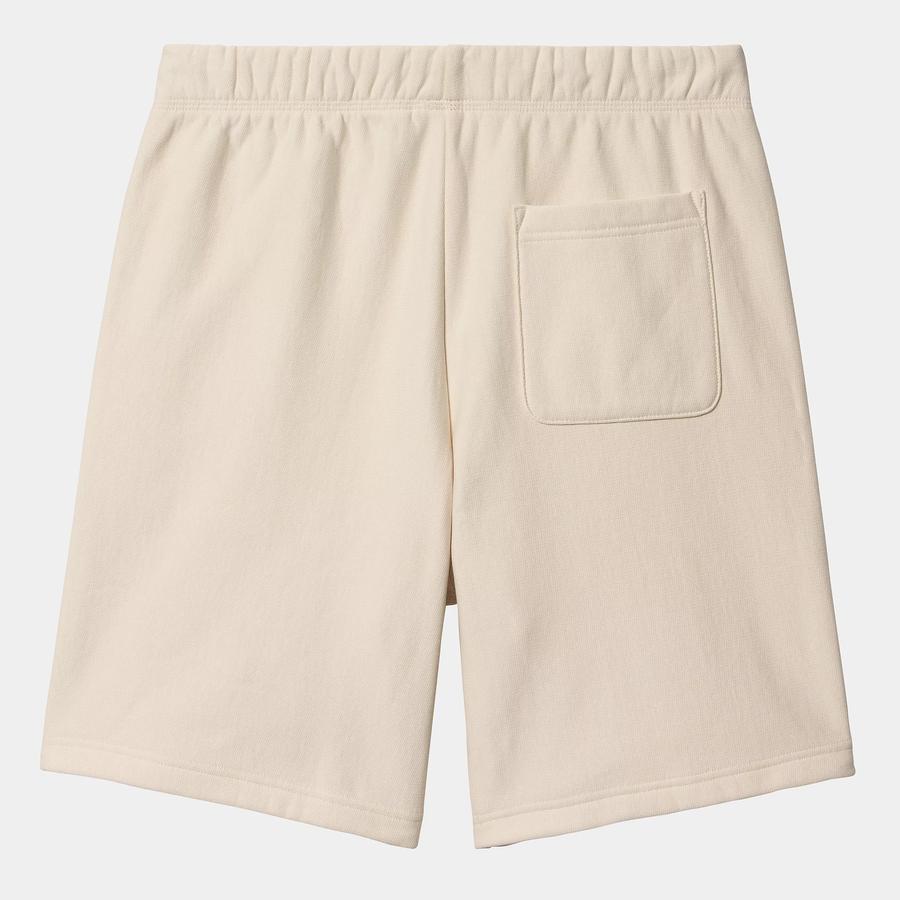 Carhartt WIP American Script Sweat Short - Natural