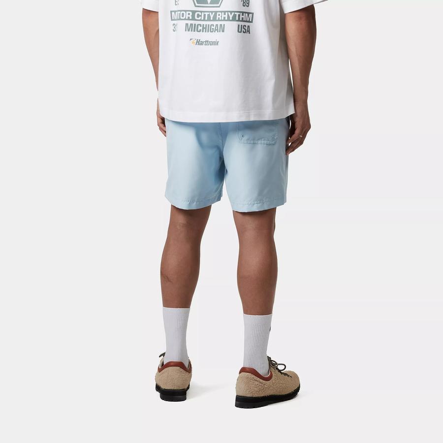 Carhartt WIP Chase Swim Trunk - Air Sky / Gold