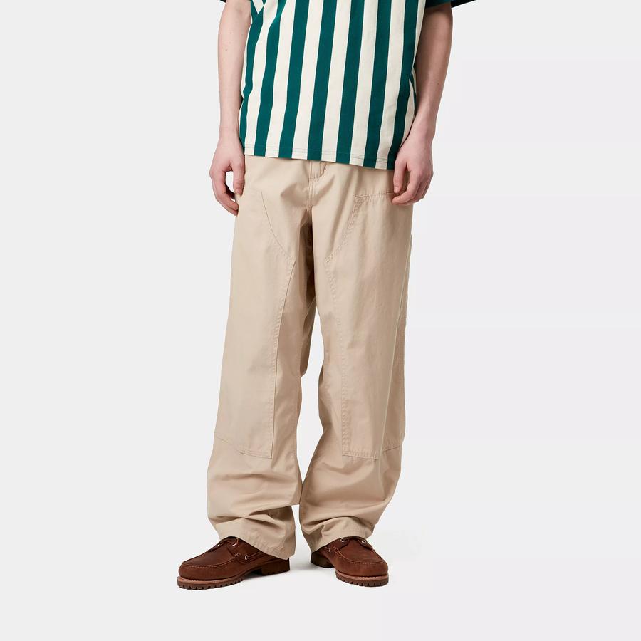 Carhartt WIP Double Knee Pant - Wall (Rinsed)