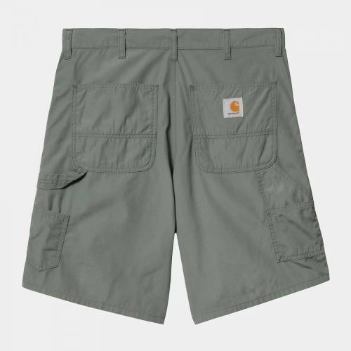 Carhartt WIP Double Knee Short - Park (Rinsed)