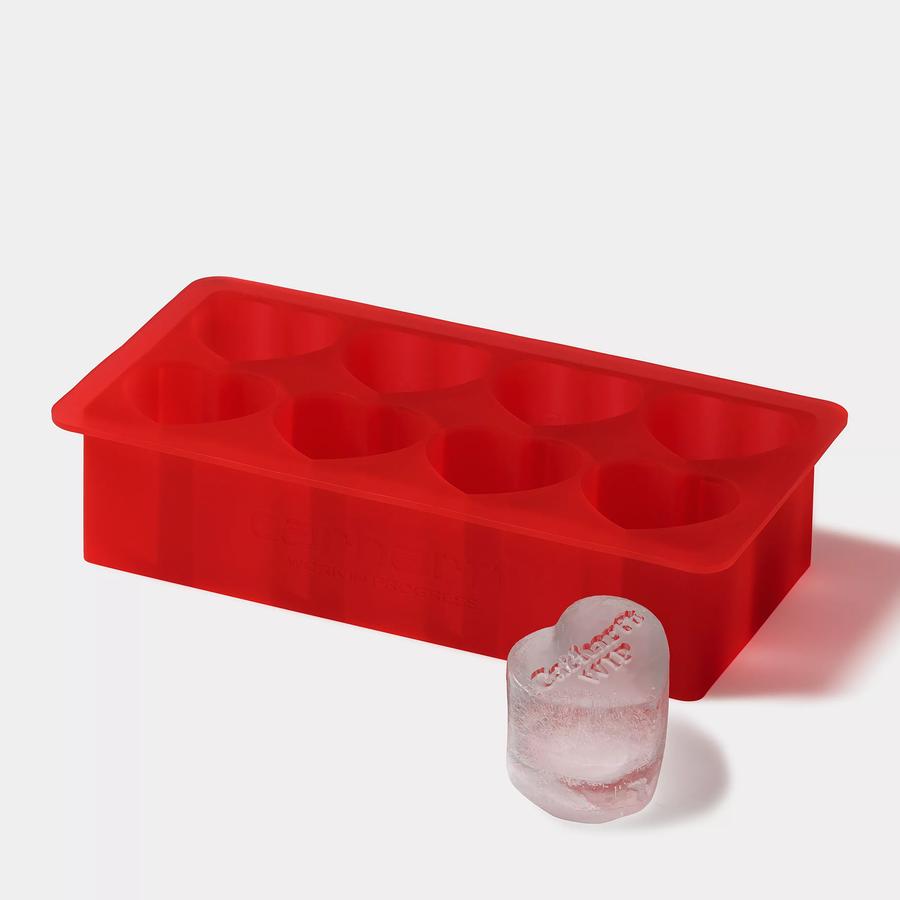 Carhartt WIP Heart Ice Cube Tray - Scarlet