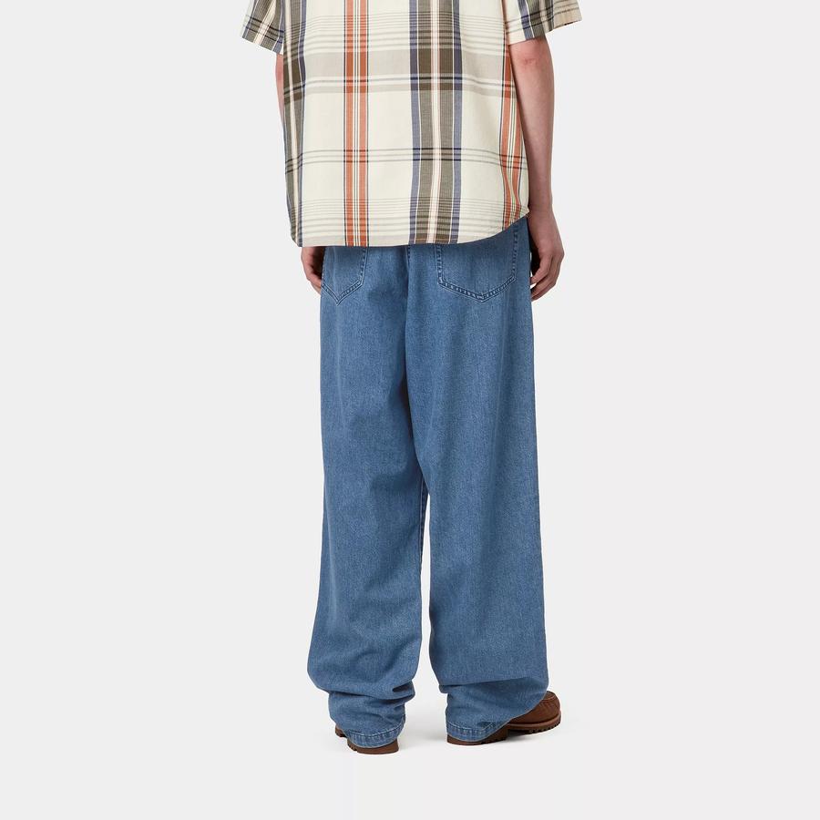 Carhartt WIP Lucas Pant - Blue (Stone Washed)