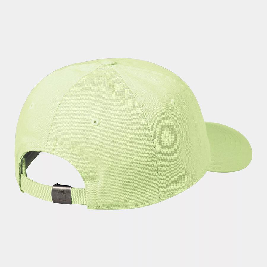 Carhartt WIP Madison Logo Cap - Air Green / White