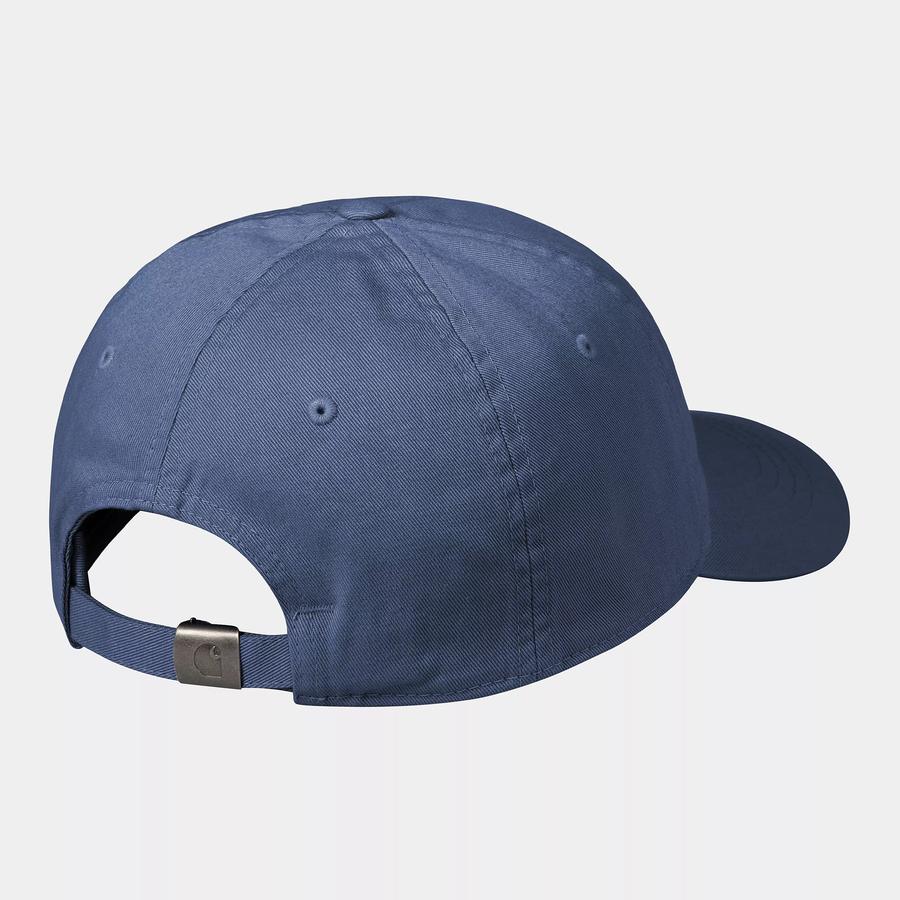 Carhartt WIP Madison Logo Cap - Blue Iris / White