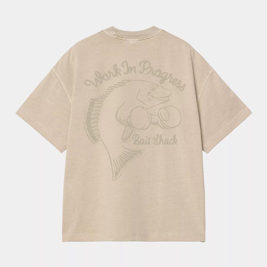 Carhartt WIP S/S Bait Shack T-Shirt - Wall (Garmen...