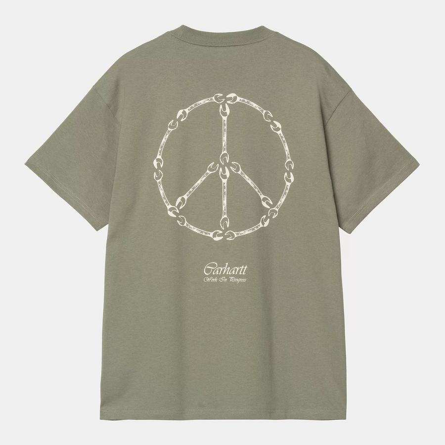 Carhartt WIP S/S Peace And Work T-Shirt - Dollar G...
