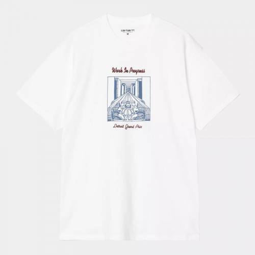 Carhartt WIP S/S Racer T-Shirt - White