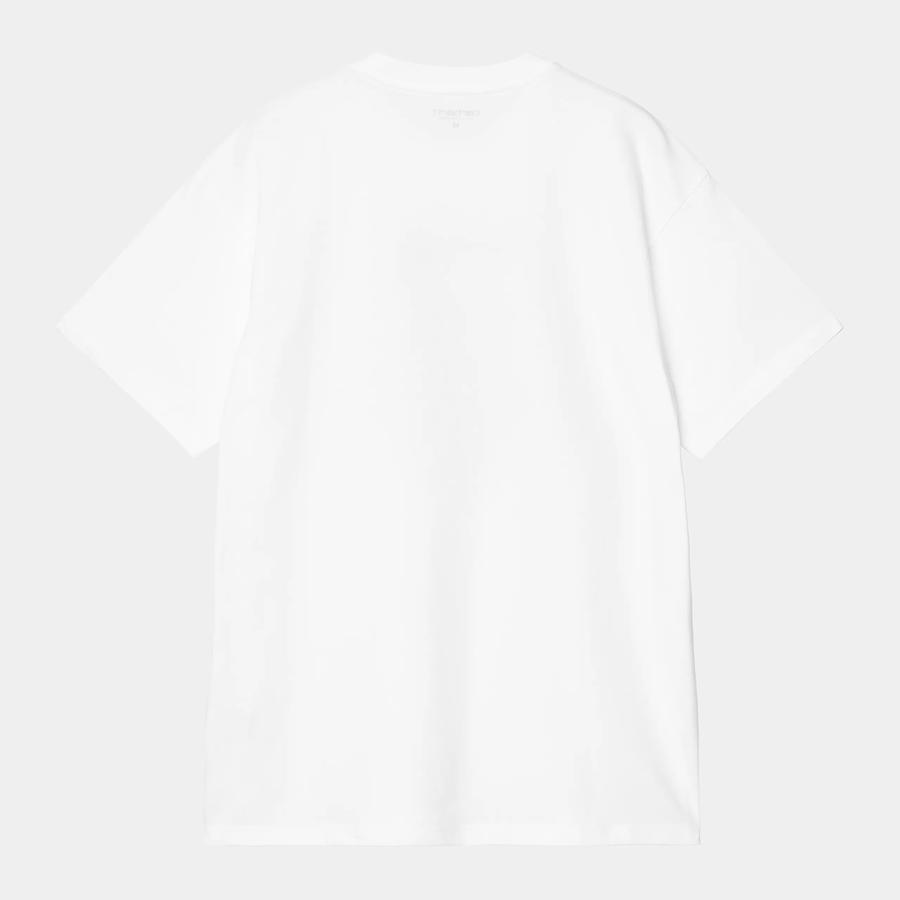 Carhartt WIP S/S Racer T-Shirt - White