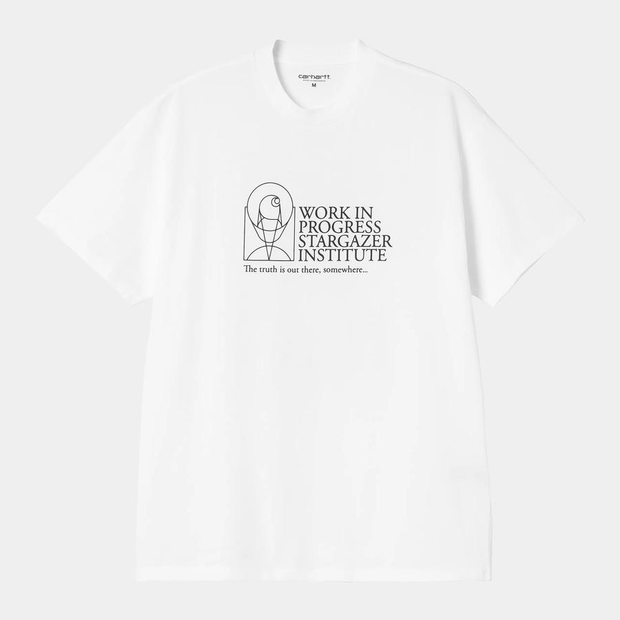 Carhartt WIP S/S Stargazer T-Shirt - White / Black