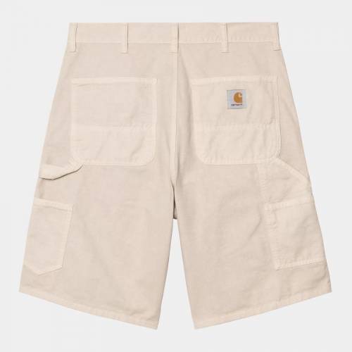 Carhartt WIP Single Knee Short - Fleur De Sel (Garment Dyed)