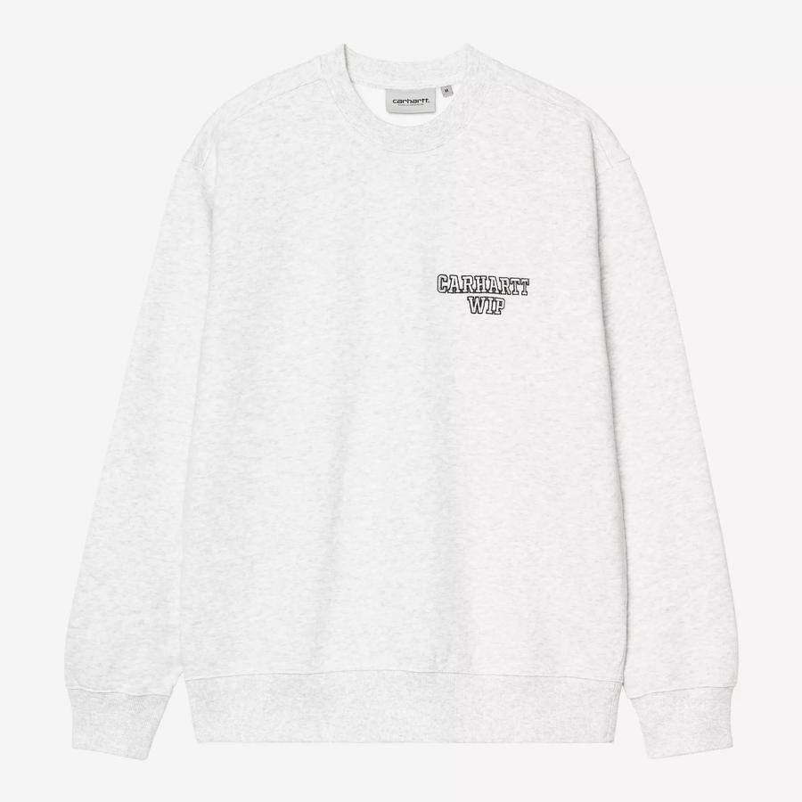 Carhartt WIP Alumni Sweatshirt - Ash Heather
