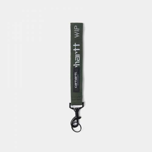 Carhartt WIP Script Keyholder - Opuntia / White