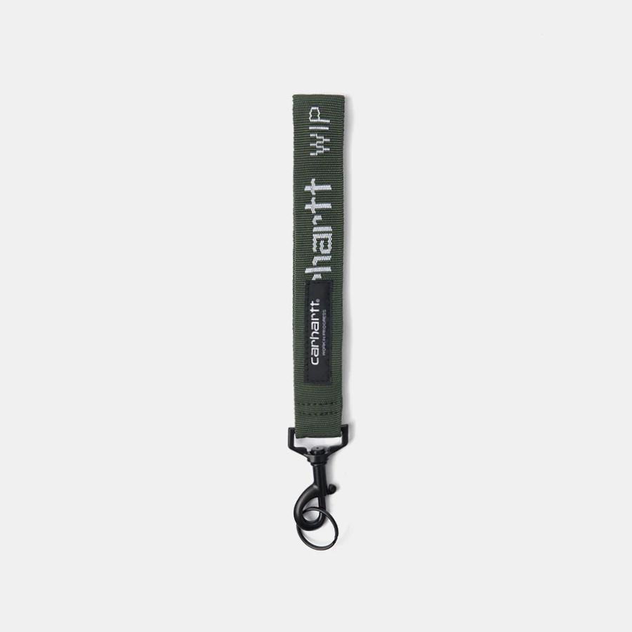 Carhartt WIP Script Keyholder - Opuntia / White