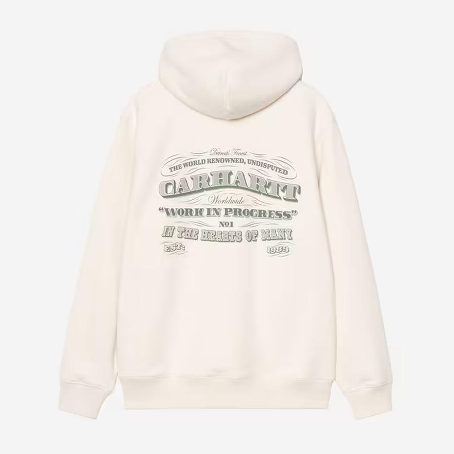 Carhartt WIP Hooded 3 One 3 Sweatshirt - Salt