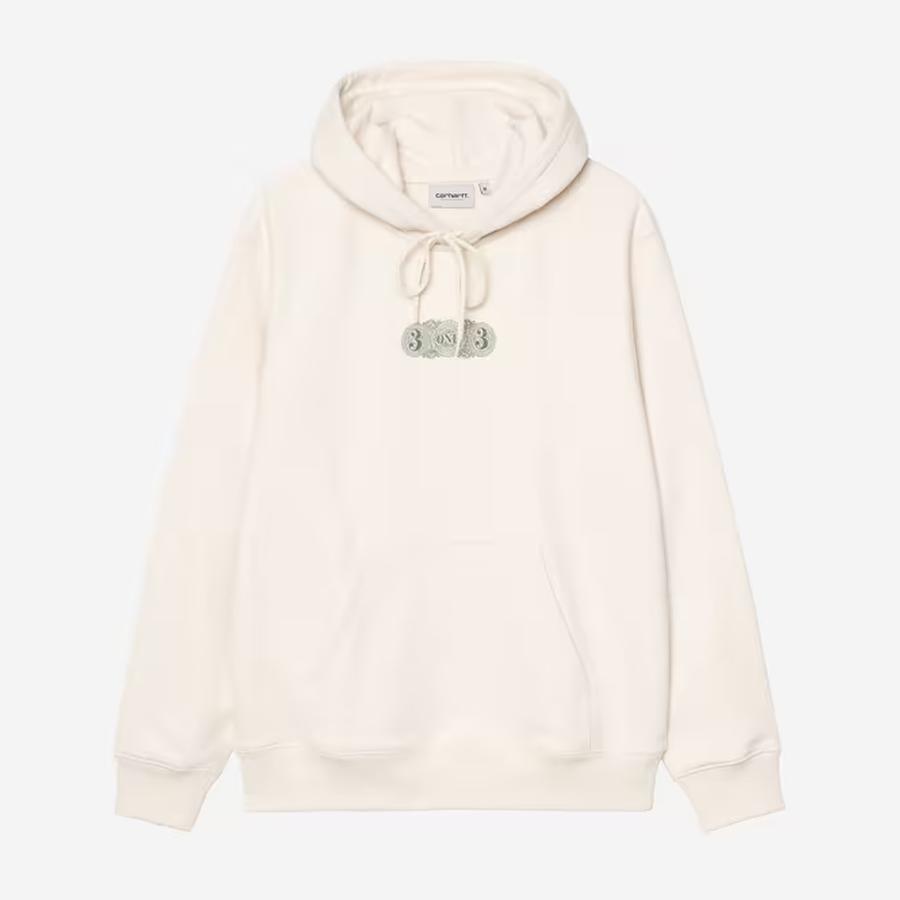 Carhartt WIP Hooded 3 One 3 Sweatshirt - Salt