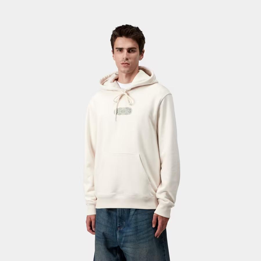 Carhartt WIP Hooded 3 One 3 Sweatshirt - Salt