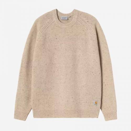 Carhartt WIP Anglistic Sweater - Speckled Fleur De Sel