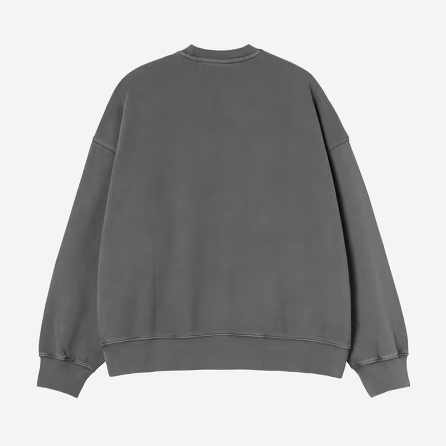 Carhartt WIP Benton Sweatshirt - Graphite (Garment Dyed)