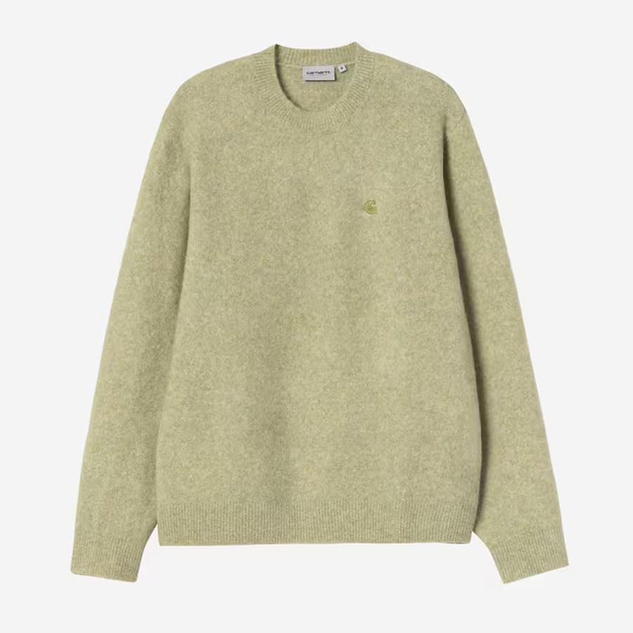 Carhartt WIP Curtis Sweater - Tangled Brass