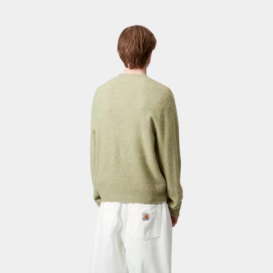 Carhartt WIP Curtis Sweater - Tangled Brass