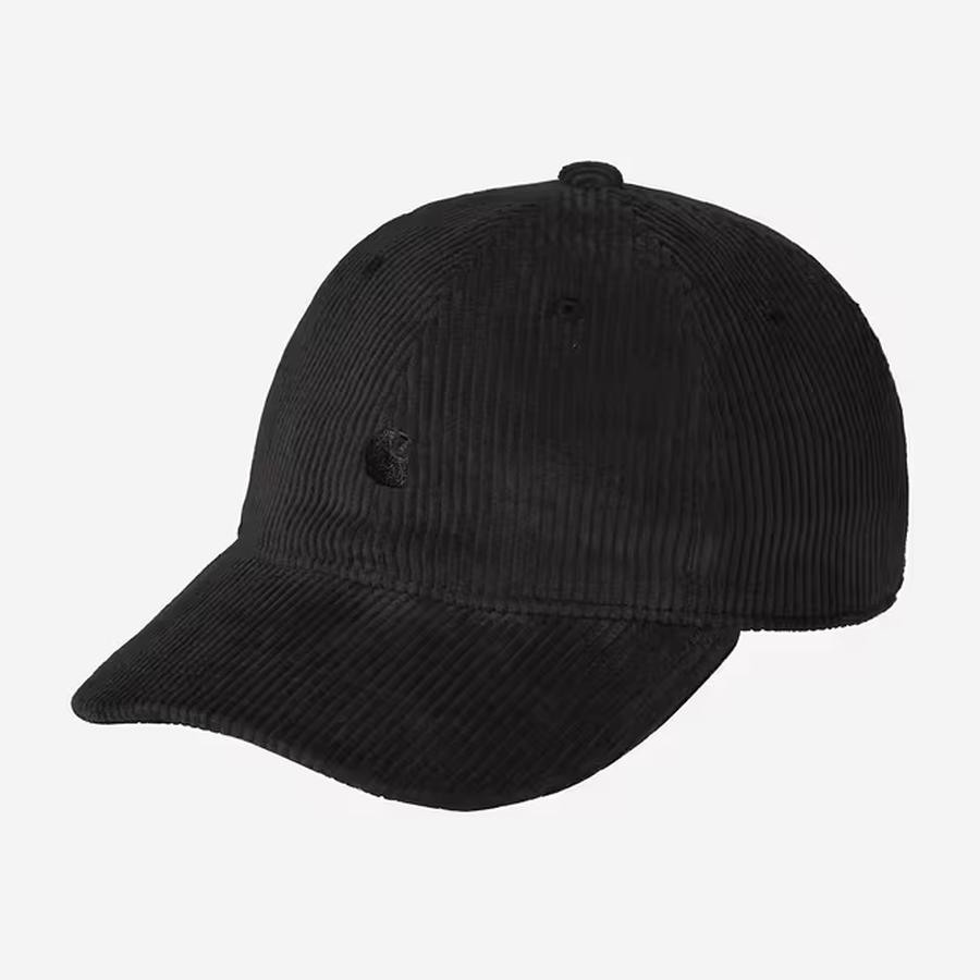 Carhartt WIP Harlem Cap - Black / Black