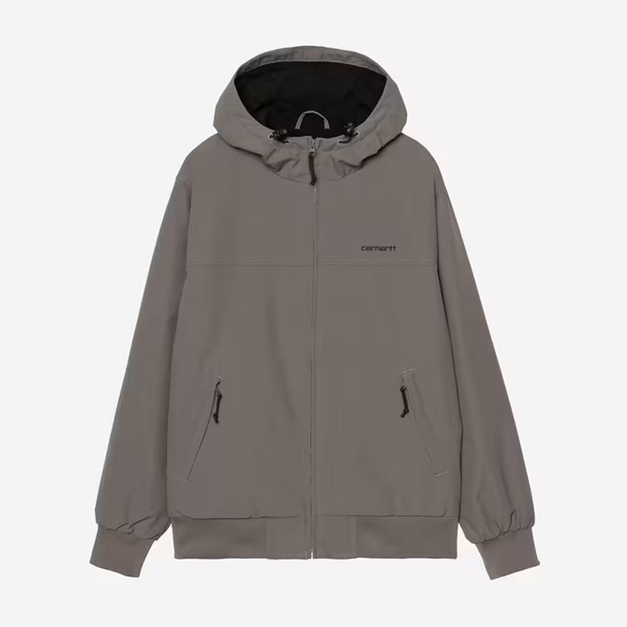 Carhartt WIP Hooded Sail Jacket - Porphyry / Black