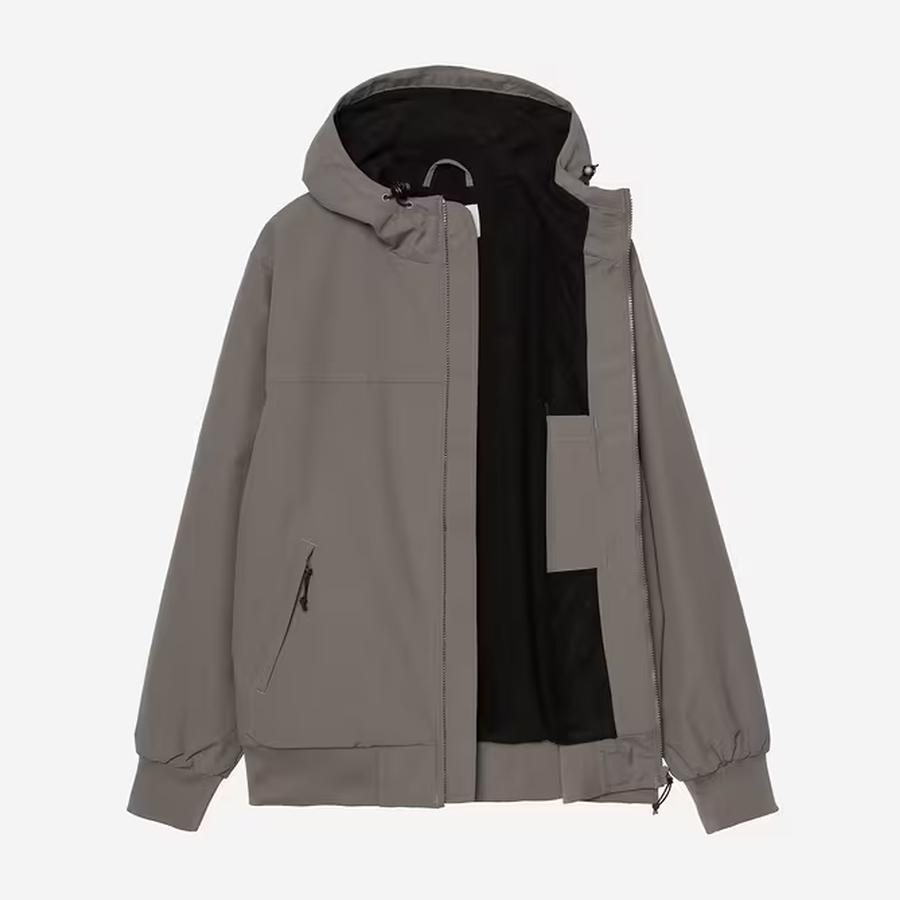 Carhartt WIP Hooded Sail Jacket - Porphyry / Black