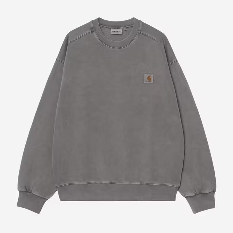 Carhartt WIP Vista Sweatshirt - Black (Garment Dye...