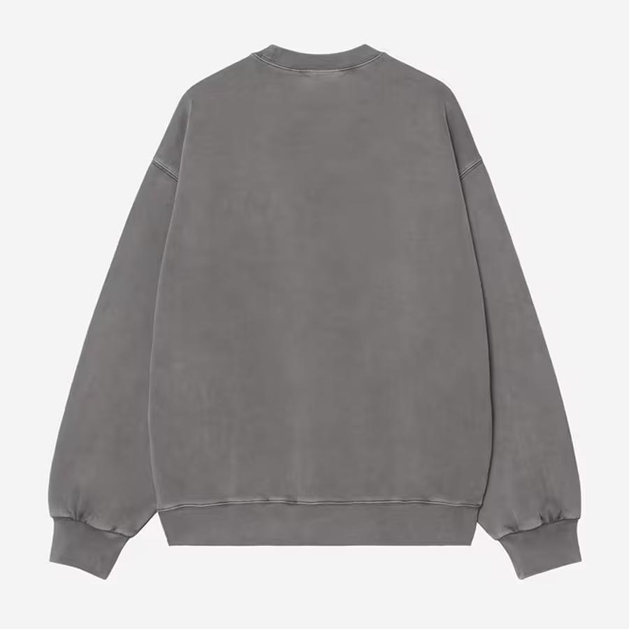 Carhartt WIP Vista Sweatshirt - Black (Garment Dyed)