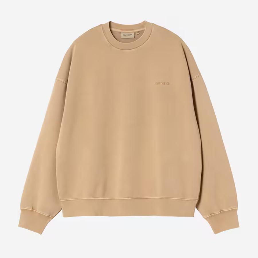 Carhartt WIP Benton Sweatshirt - Peanut (Garment D...