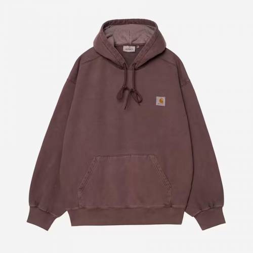 Carhartt WIP Hooded Vista Sweatshirt - Palisander (Garment Dyed)