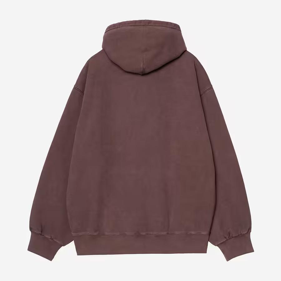 Carhartt WIP Hooded Vista Sweatshirt - Palisander (Garment Dyed)