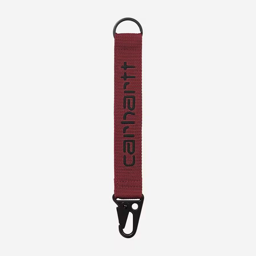Carhartt WIP Jaden Keyholder - Scarlet / Graphite