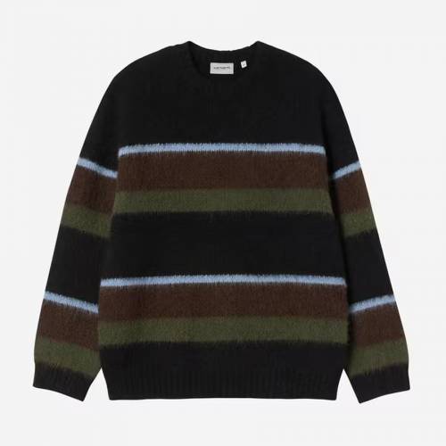 Carhartt WIP Merton Sweater - Sundling Stripe / Palisander