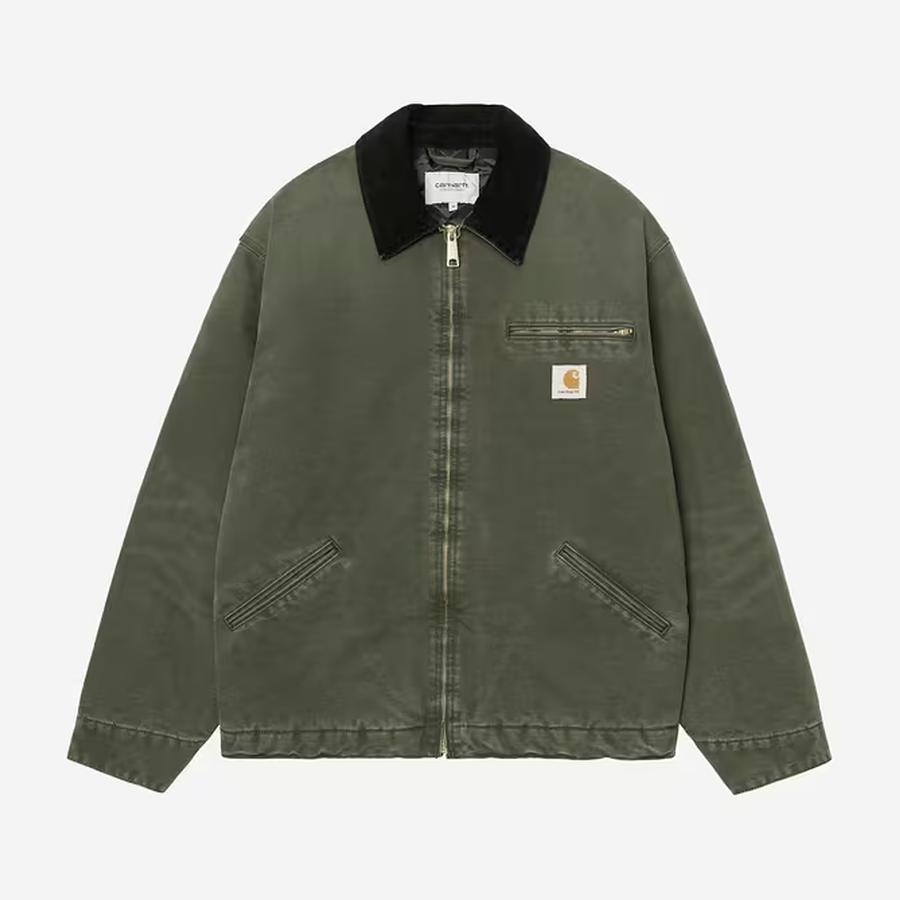 Carhartt WIP OG Detroit Jacket - Olive / Black (St...