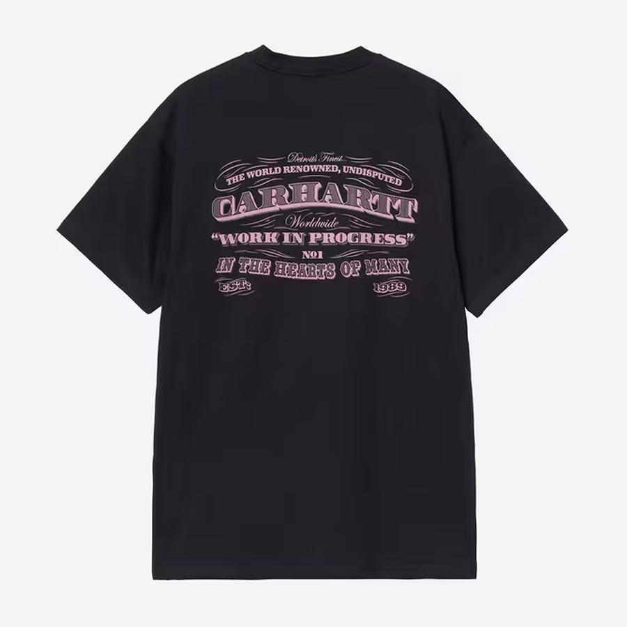 Carhartt WIP S/S 3 One 3 T-Shirt - Deep Night