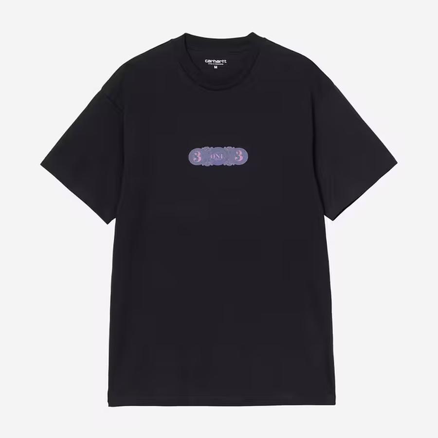 Carhartt WIP S/S 3 One 3 T-Shirt - Deep Night