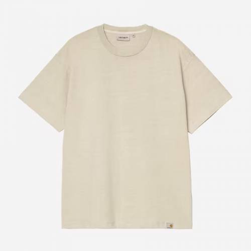 Carhartt WIP S/S RGGD T-Shirt - Fleur De Sel (Garment Dyed)